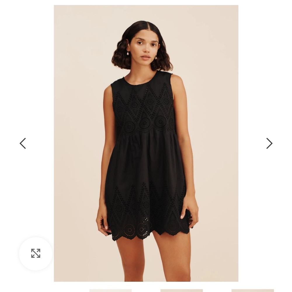 Posse Louisa Broderie-Anglaise Minidress size M